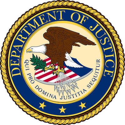 U.S. Deptartment of Justice logo