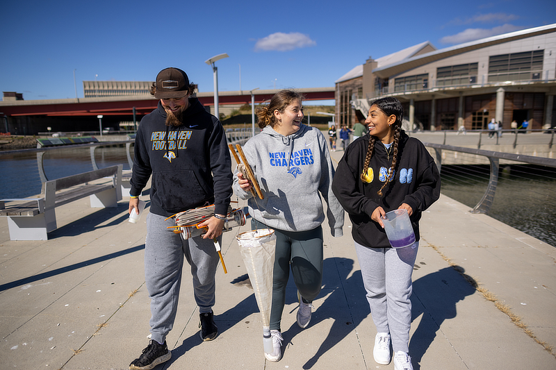 Students at Marine Science Center