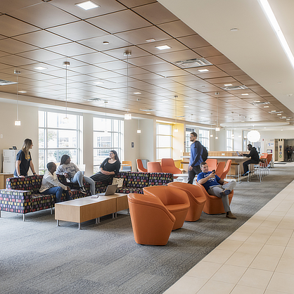 Westside Hall interior