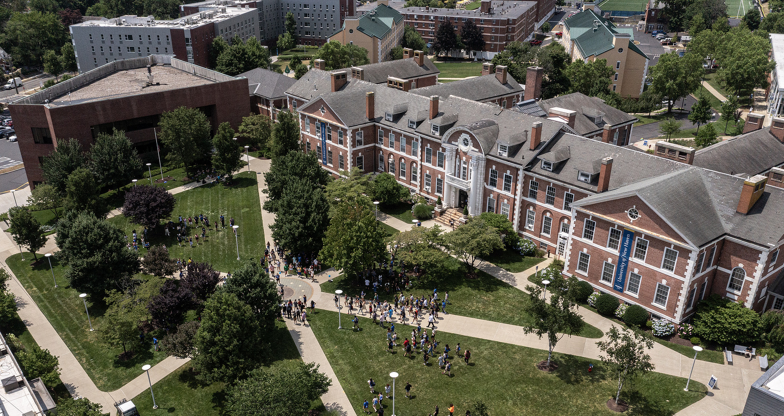 Maxcy Hall from above