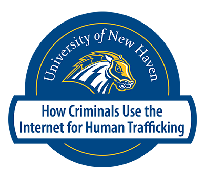 How Criminals Use the Internet for Human Trafficking badge