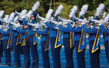 Image of the Chargers Marching Band