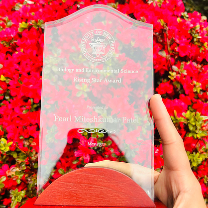 Rising Star Award from the Genetics and Biotechnology department.