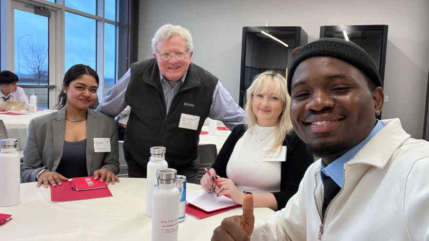 The University of New Haven MBA team earned third place at the Ivy MBA Mind-to-Market Case Competition, competing against top programs nationwide