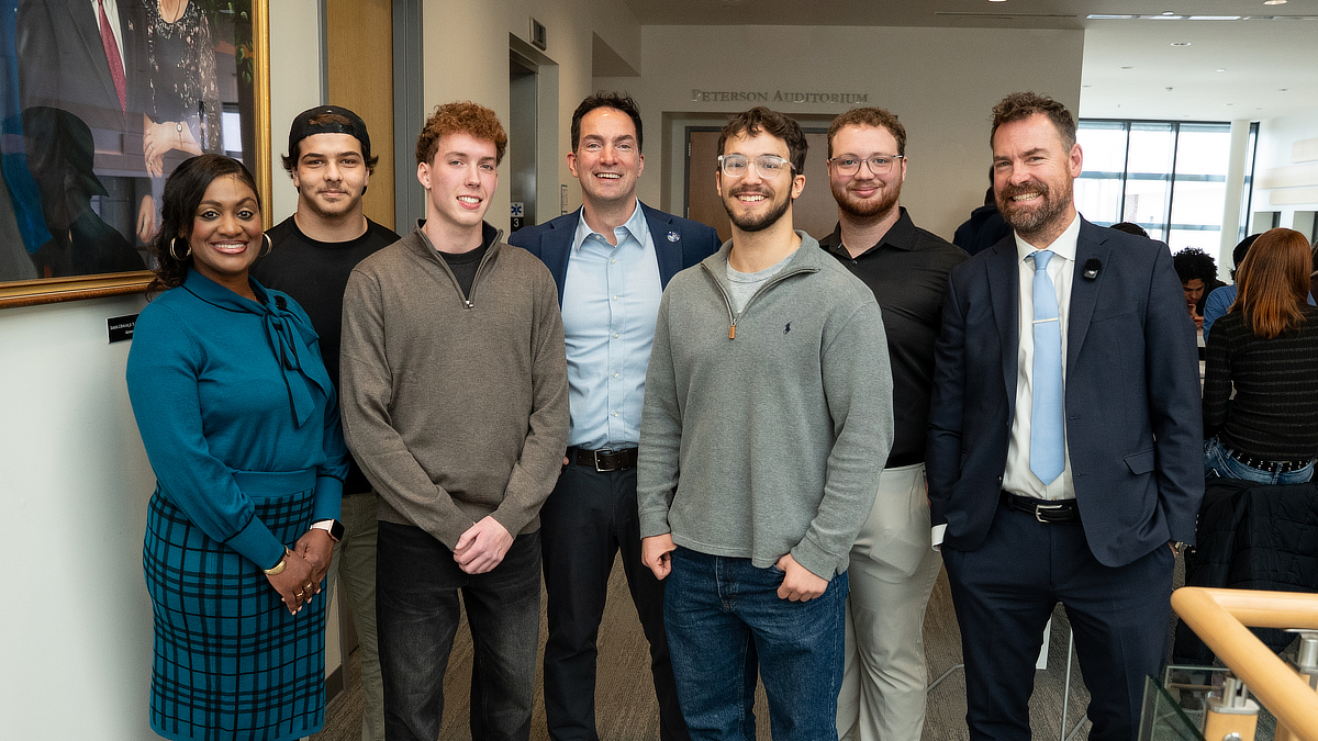 Group photo from Pitch Competition event