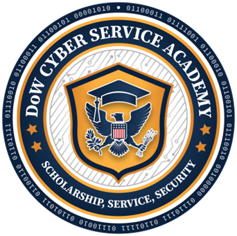 Department of War Cyber Service Academy (CSA) logo