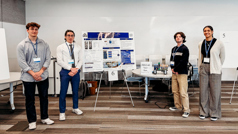 University of New Haven placed fifth at the Northeast Regional competition