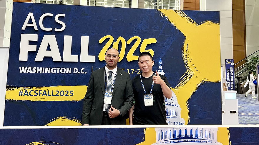 Tarek Ibrahim ’23 M.S., ’26 Ph.D., and Hao Sun, Ph.D.