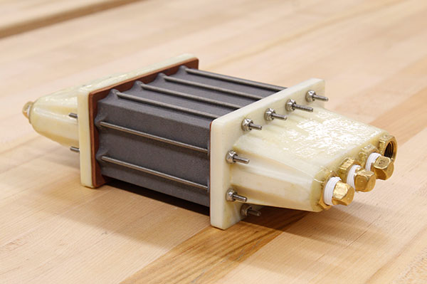 Photo of Additively Manufactured Open Cell Structure for Use in Amine Swingbed