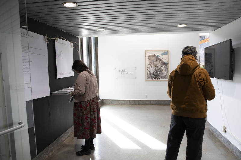 Hard Leisure exhibit
