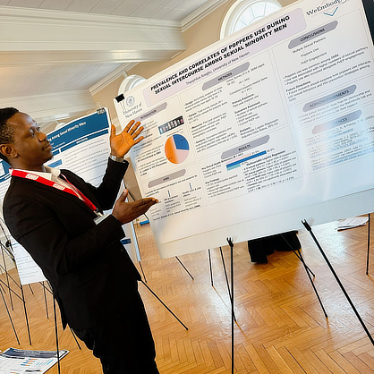 MPH candidate presents research