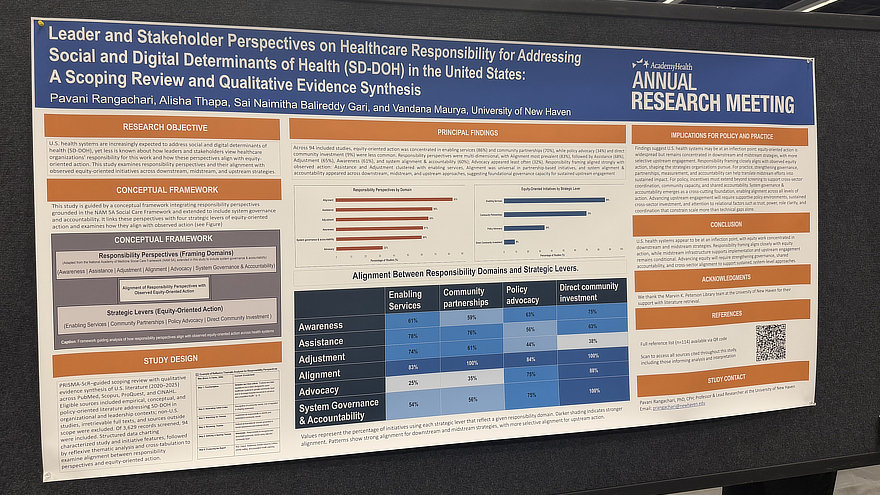 Presentation poster