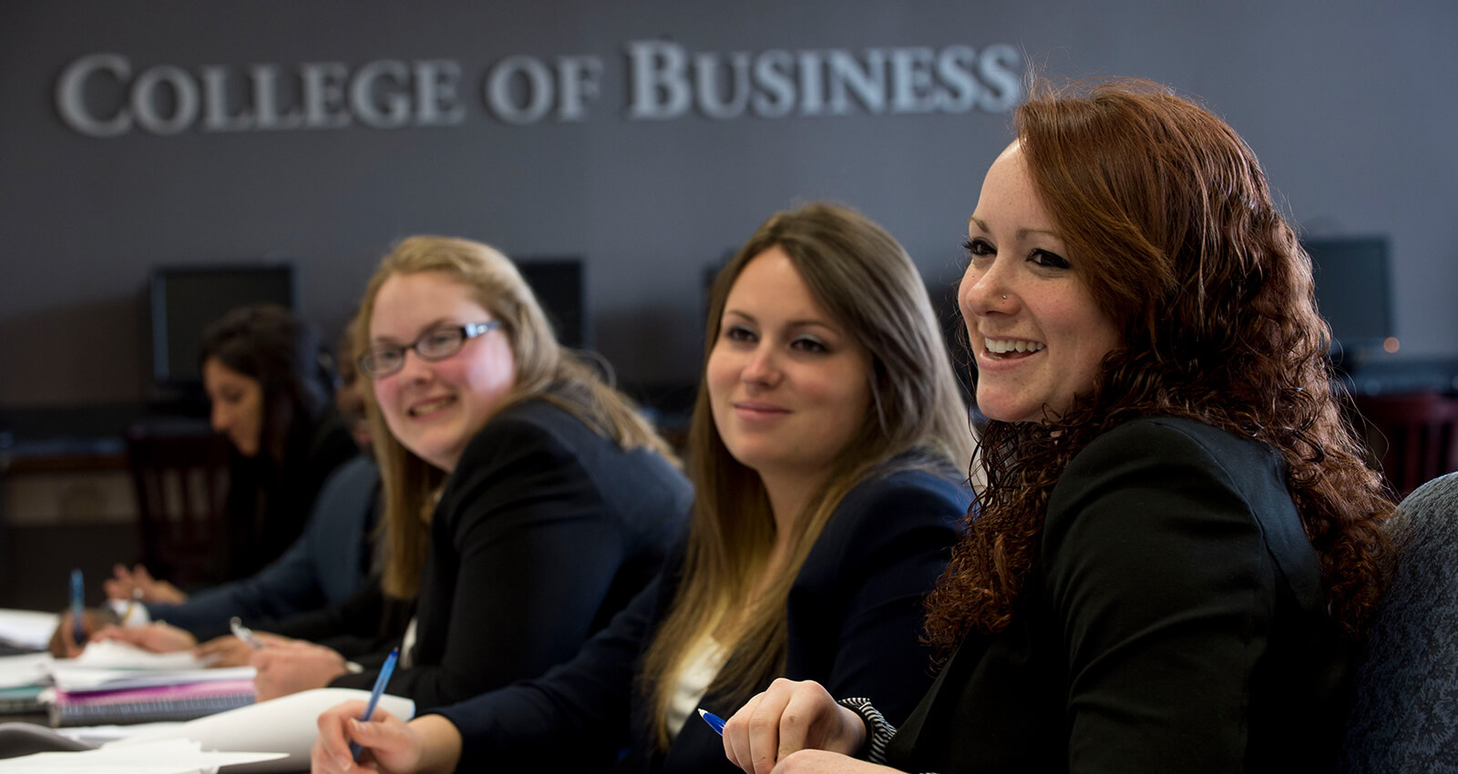 Business students