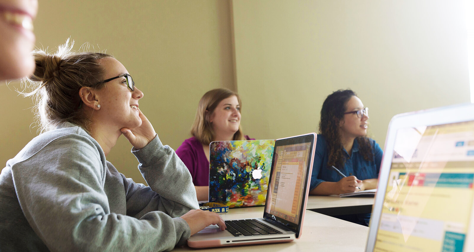 Students discussing