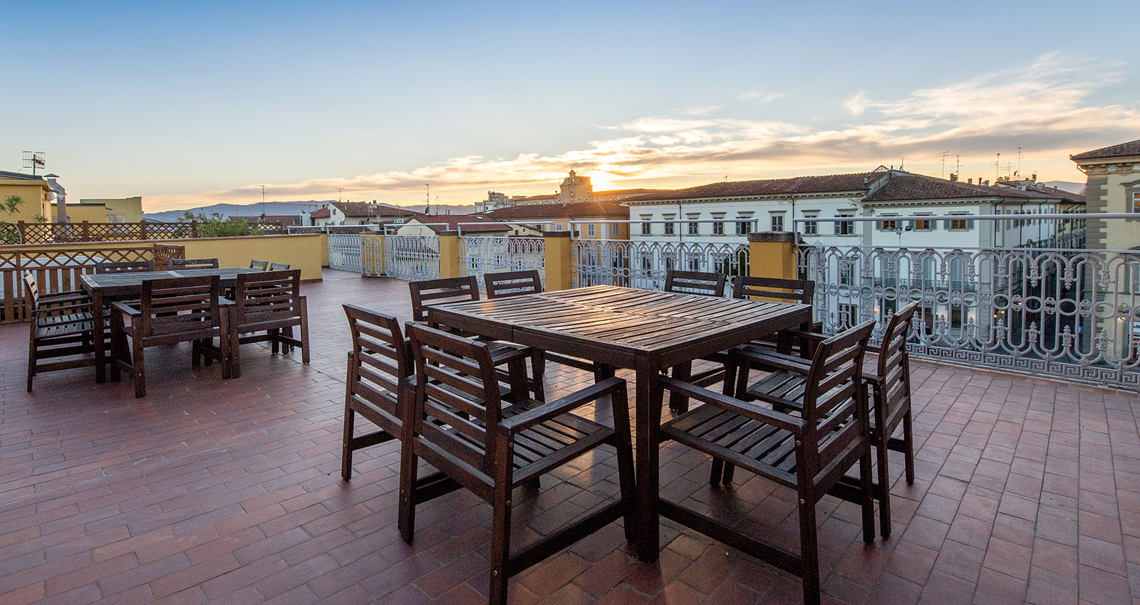 Rooftop in Tuscany