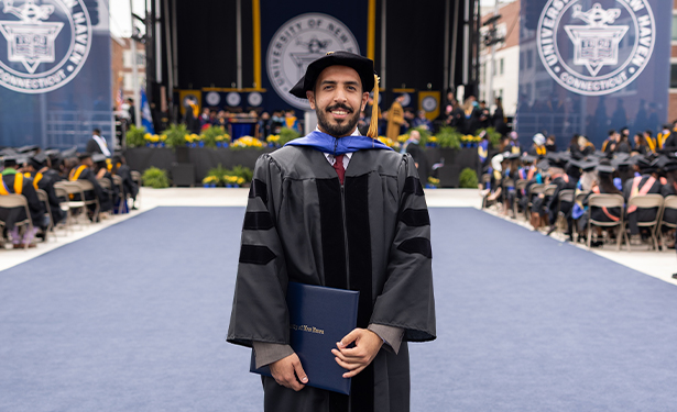 Ph.D. in Criminal Justice graduate.