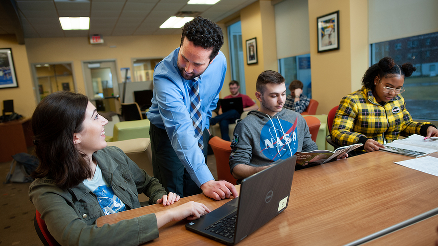 CDC Staff with students