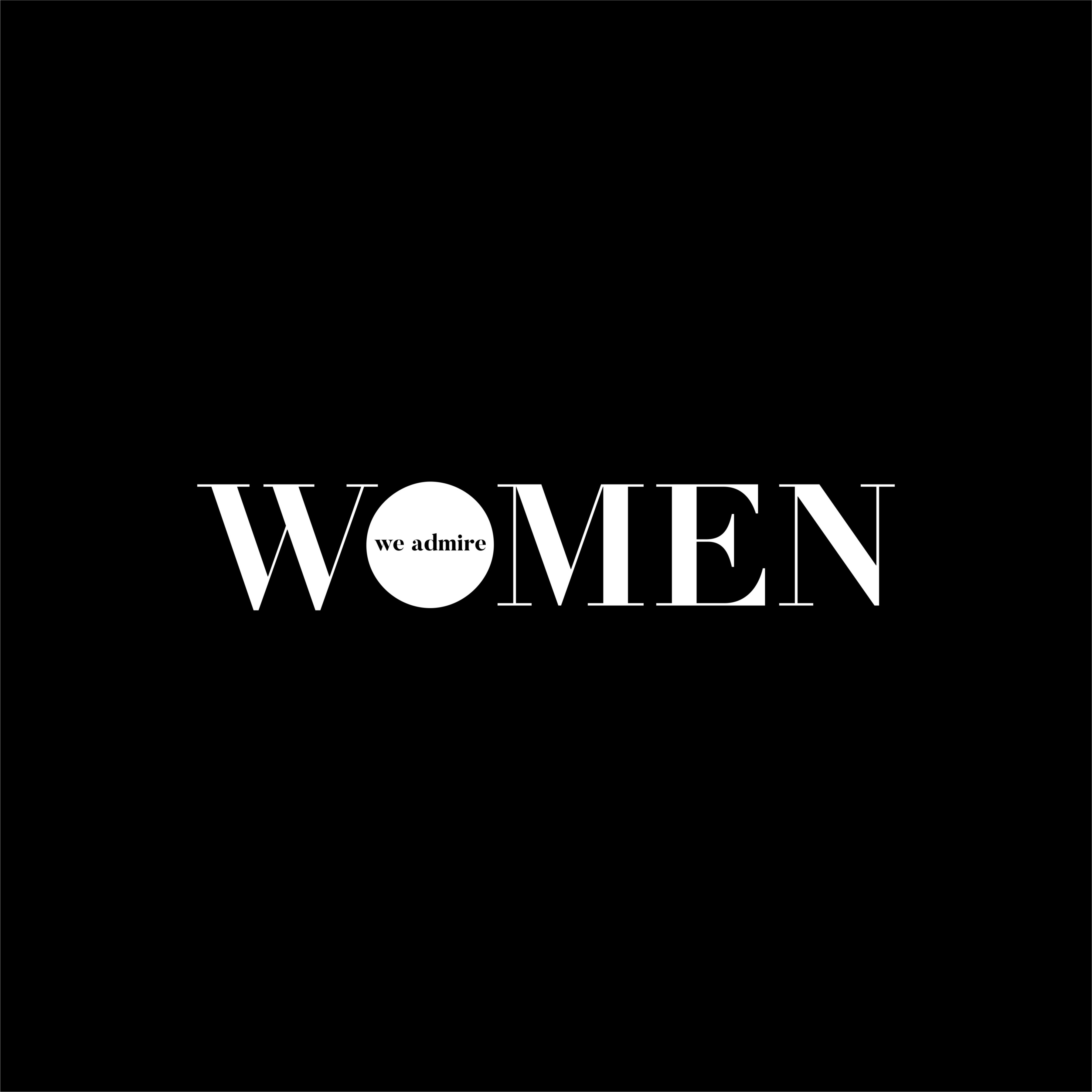 The Women We Admire Logo