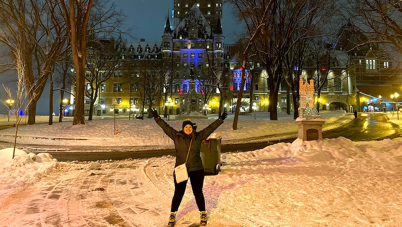 Image of Danielle Coady in Quebec City.