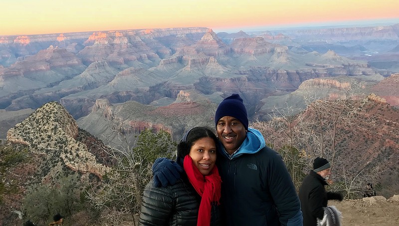 Marcus Paca at the Grand Canyon
