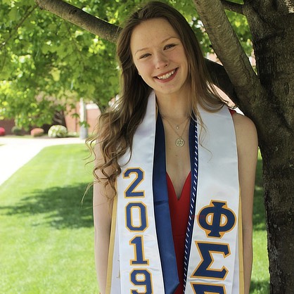 Rachel's Graduation photo.