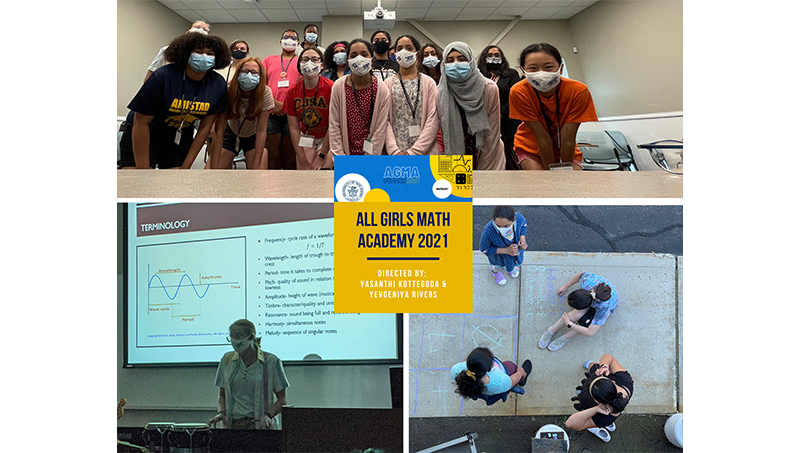 The All Girls Math Academy brought together self-identifying girls who share a passion for mathematics.