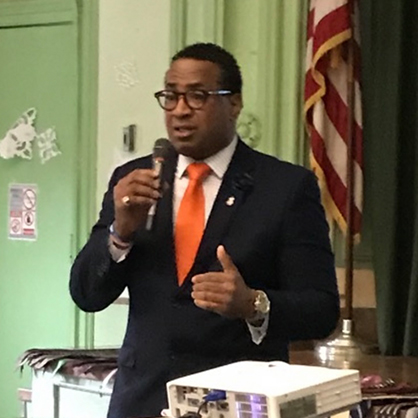Image of Darryl Mack ’91 oversaw the My Brother’s Keeper initiative in Yonkers.