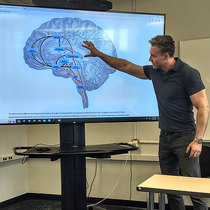Ryan Crawford, Ph.D., is passionate about his research in areas such as neuroscience and psychology.