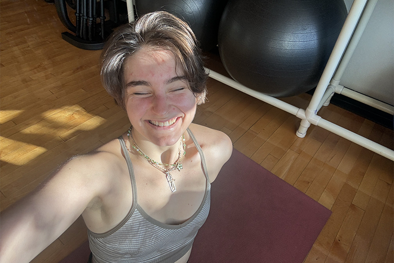 Yoga, smiles, and a little zen to balance out the grind. 