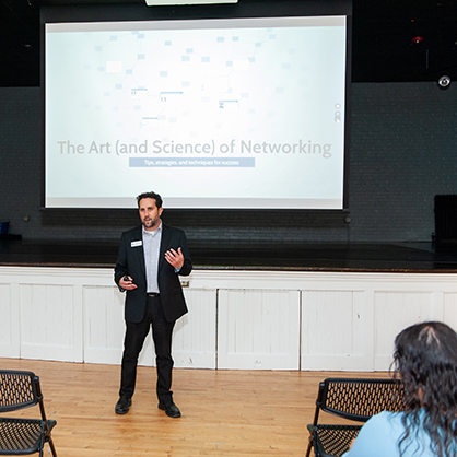 Matt Caporale discusses the art and science of networking.