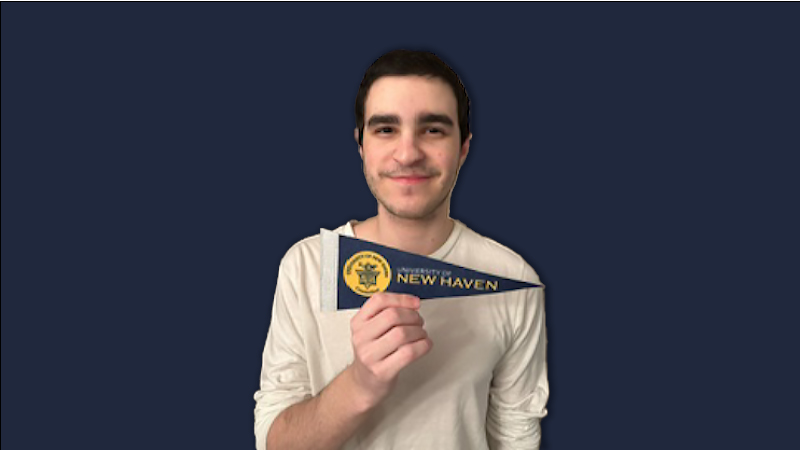 Noah Nemiroff ’28 looks forward to studying forensic science at the University of New Haven.