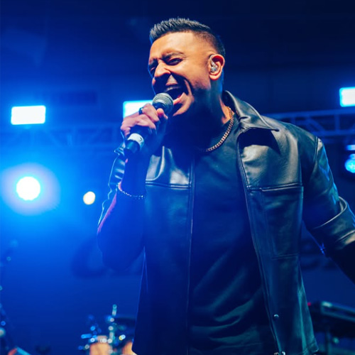 Jay Sean performing at Charger Gymnasium