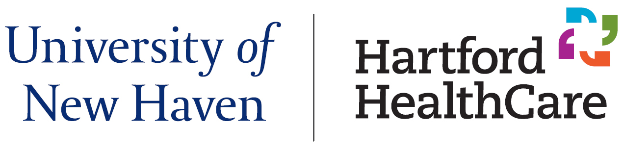 University of New Haven + Hartford HealthCare logos
