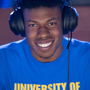 Photo of a student