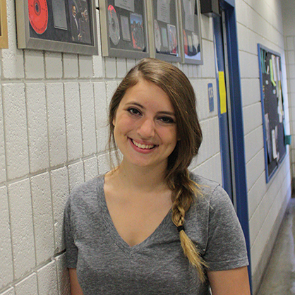 An image of Nikole Schroder '15, an alumnus of the Music Industry program. The University of New Haven’s music industry majors prepare you for career success in the music business.